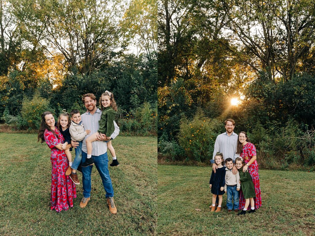 fall family mini session
